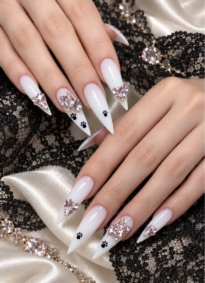 ネイル 韓国ネイル マグネットネイル 持ち込み ハンドネイル RINA Nailのネイルデザイン