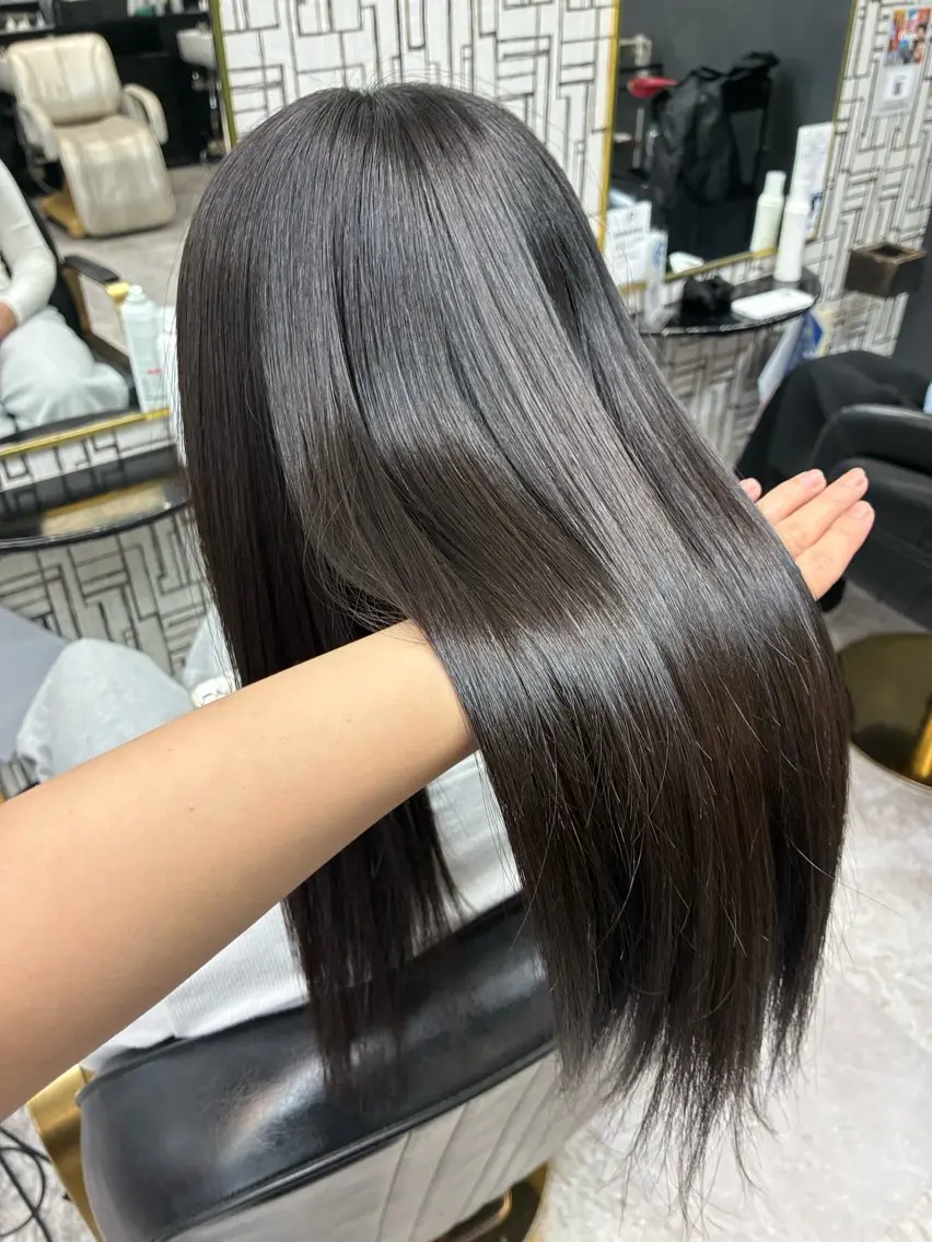 ロング トリートメント 北村 理奈のヘアスタイル