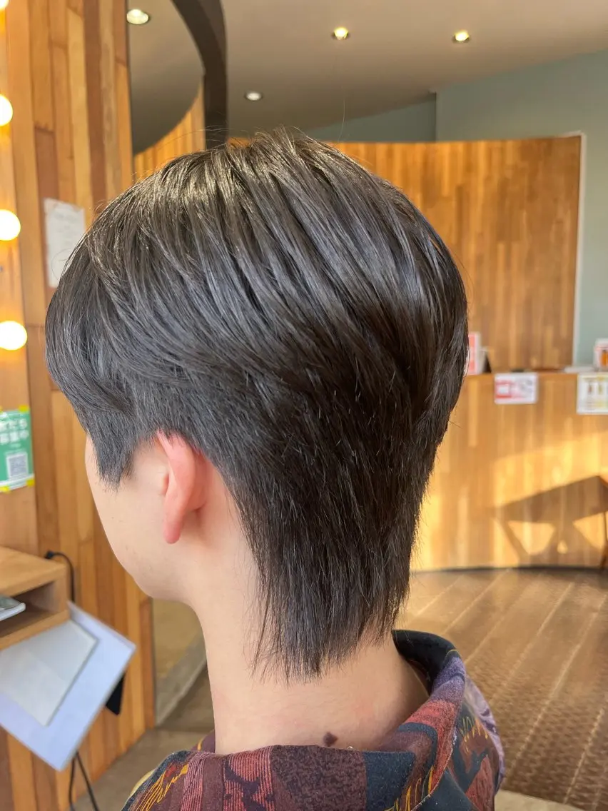 メンズ メンズ韓国風 長南 やよいのヘアスタイル
