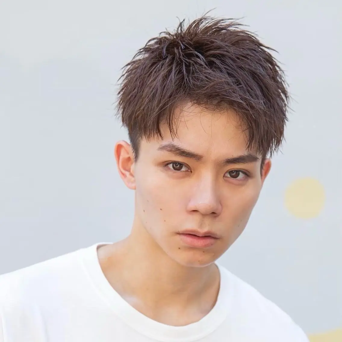メンズ メンズ韓国風 メンズショート 🤍トレンドレイヤー 🤍Hitohaのヘアスタイル