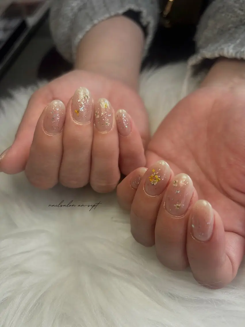 ミディアム ハンドネイル nail salon an-SEPT.のネイルデザイン