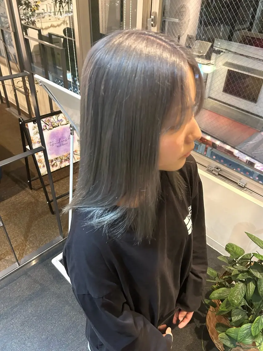 カラー ヘアカラー yunosuke/艶 カラーw-salonのヘアスタイル