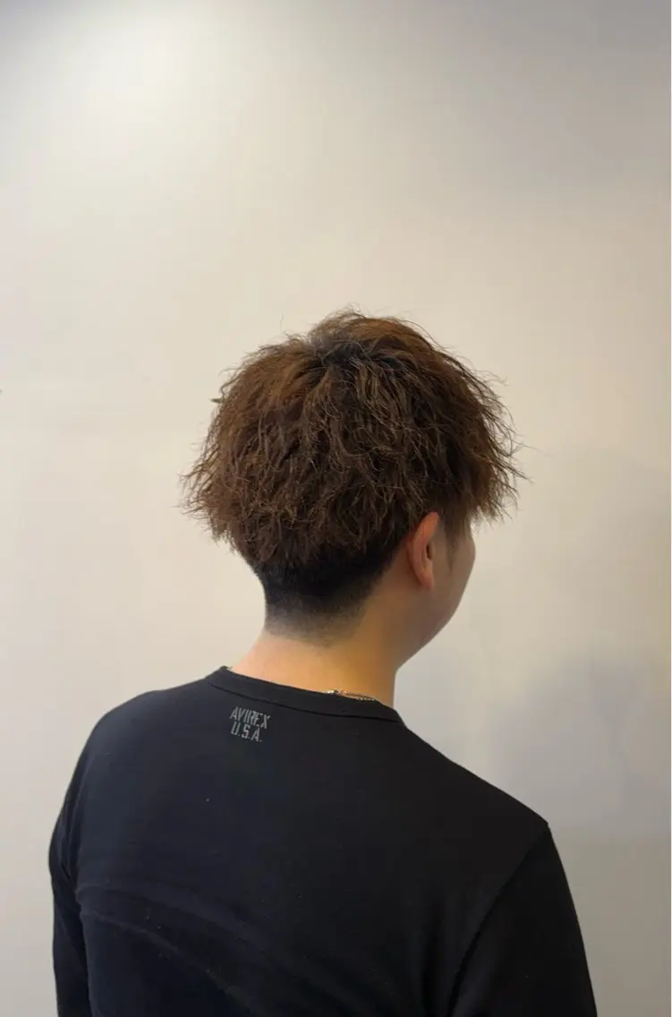 パーマ メンズ カット SOU理美容所 ネネのヘアスタイル