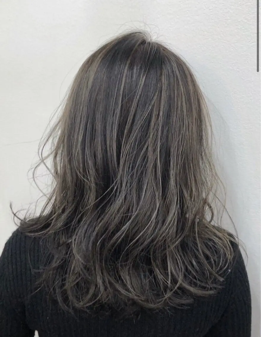 セミロング カット ヘアカラー トリートメント 【レイヤー特化】 KASAHARAのヘアスタイル