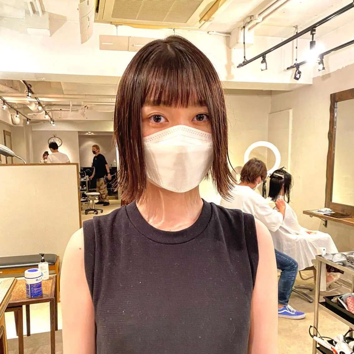 ショート カラー カット ヘアカラー ヘッドスパ ヨシダ トオルのヘアスタイル