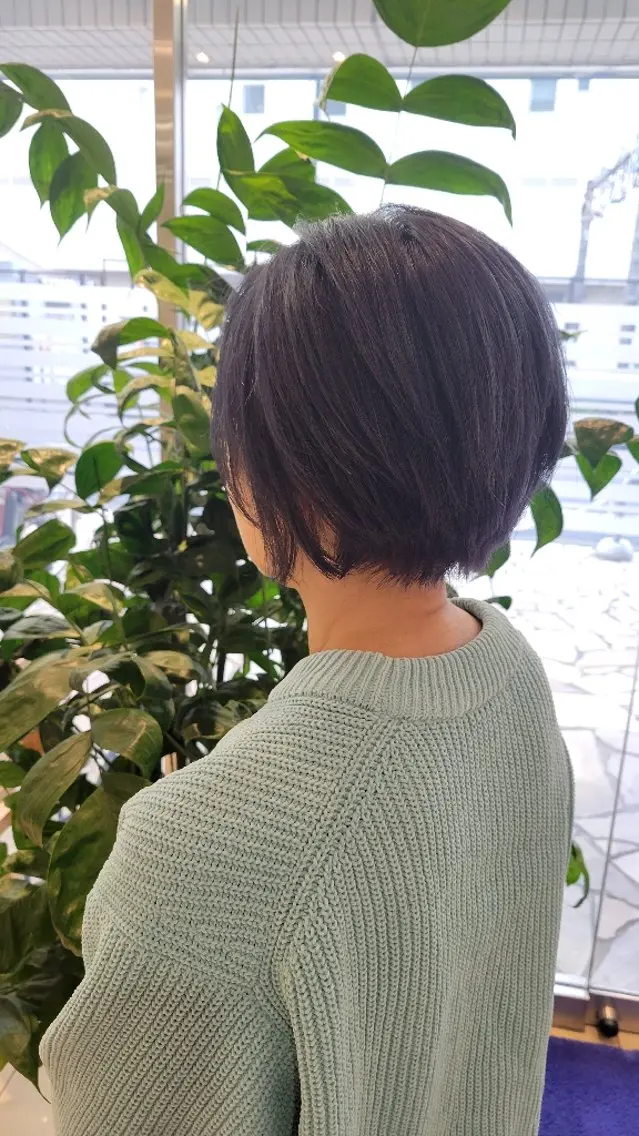 ショート ショートヘア 山内 佐江子のヘアスタイル