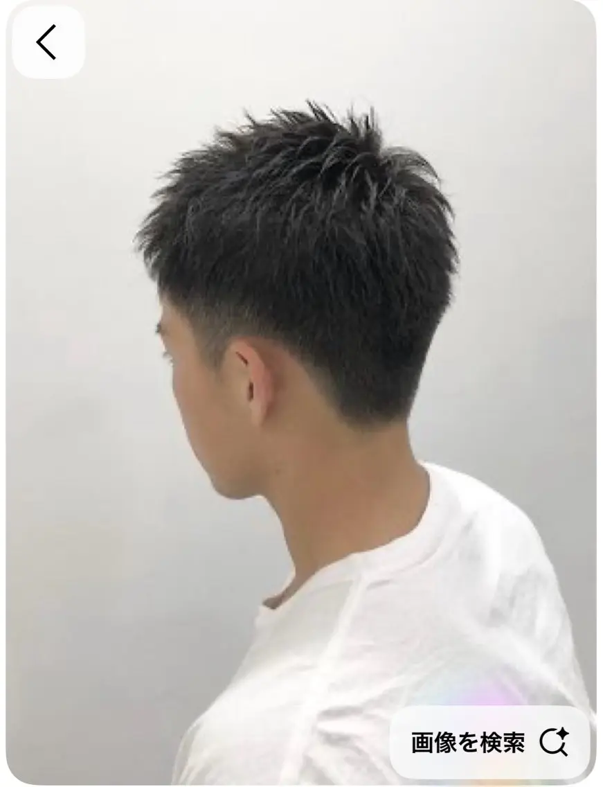 メンズ 刈り上げ MAHAE 中司のヘアスタイル