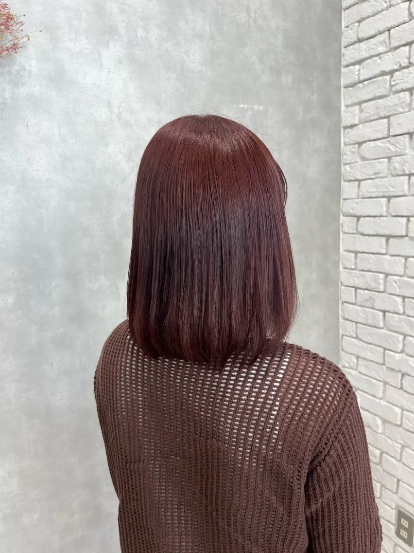 セミロング label はしぐち ななみのヘアスタイル