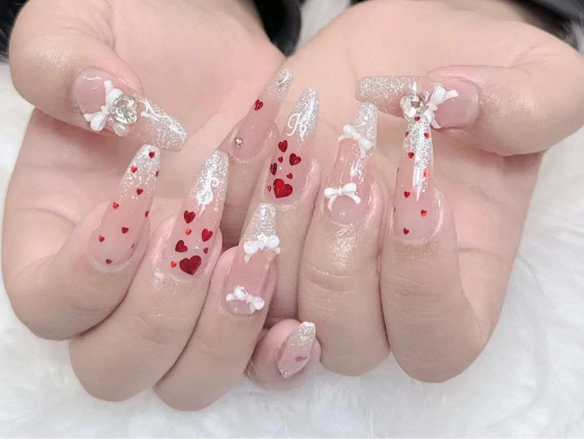 ネイル ハンドネイル ゆき このネイルデザイン
