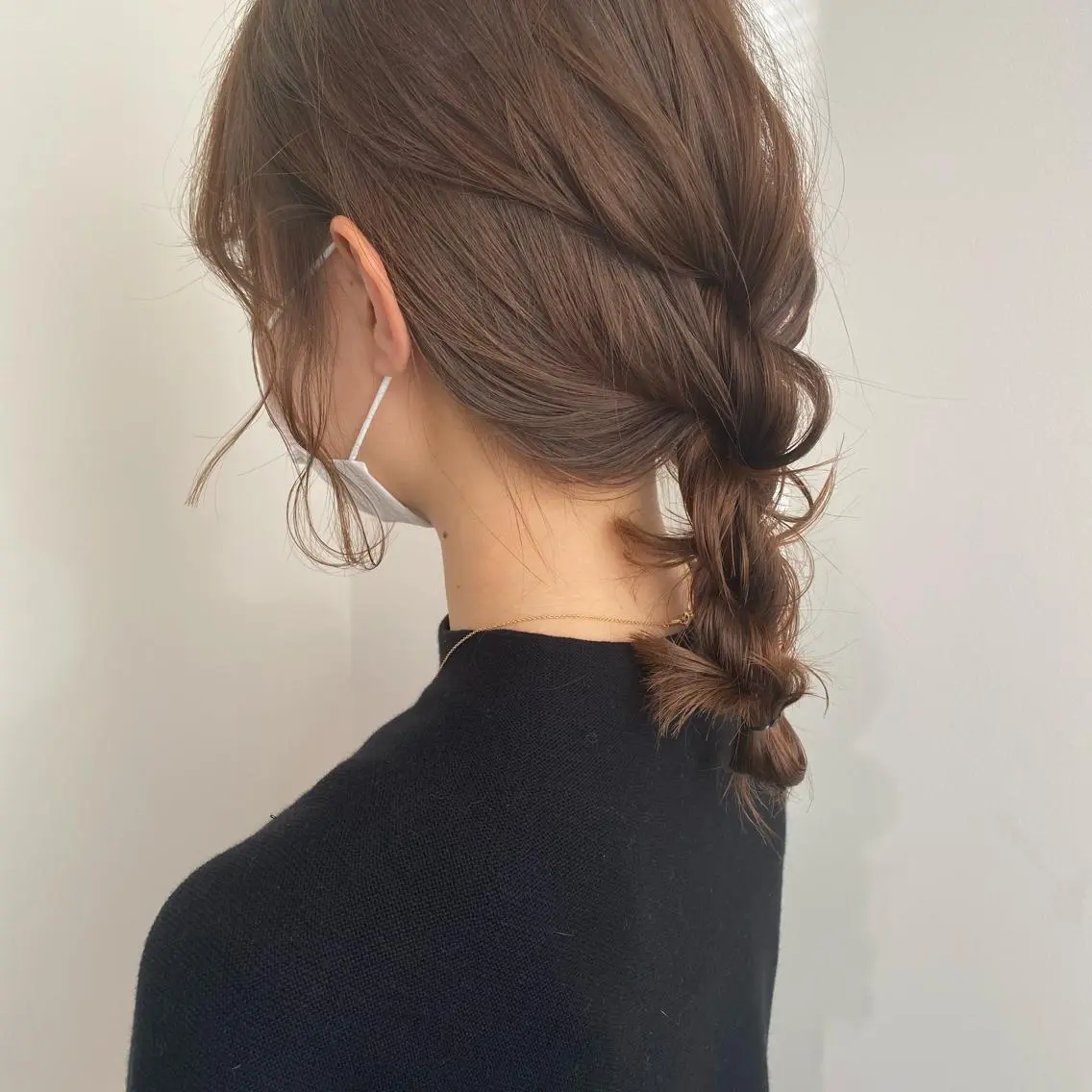 セミロング ヘアセット kohana 🎀韓国ヘア🎀🤍のヘアスタイル