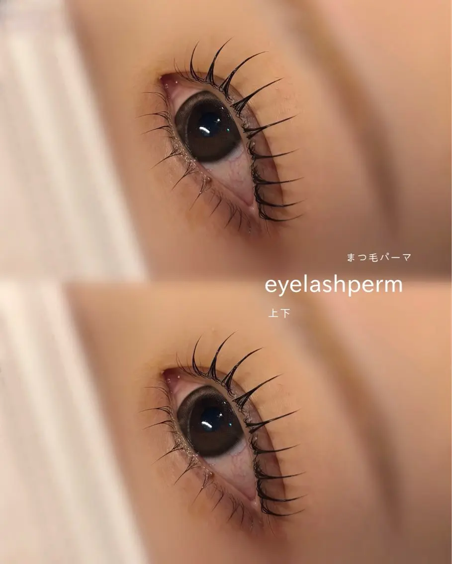 マツエク・マツパ 下まつげエクステ 一重×まつ毛パーマ マツパ EYE&NAIL M / EBINA🌛のマツエク・マツパデザイン