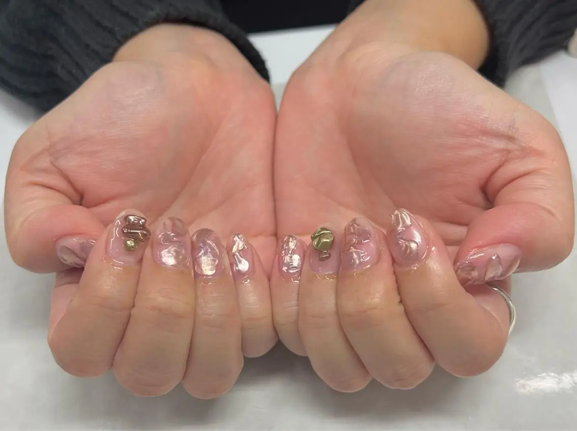 ネイル AISAフィル× ハードモチ最強のネイルデザイン