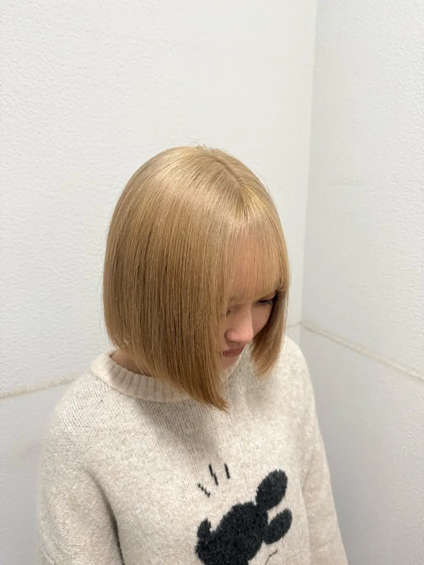 ミディアム カラー ‪🤎ミルクティー‪ レイヤー/まひら🧸のヘアスタイル