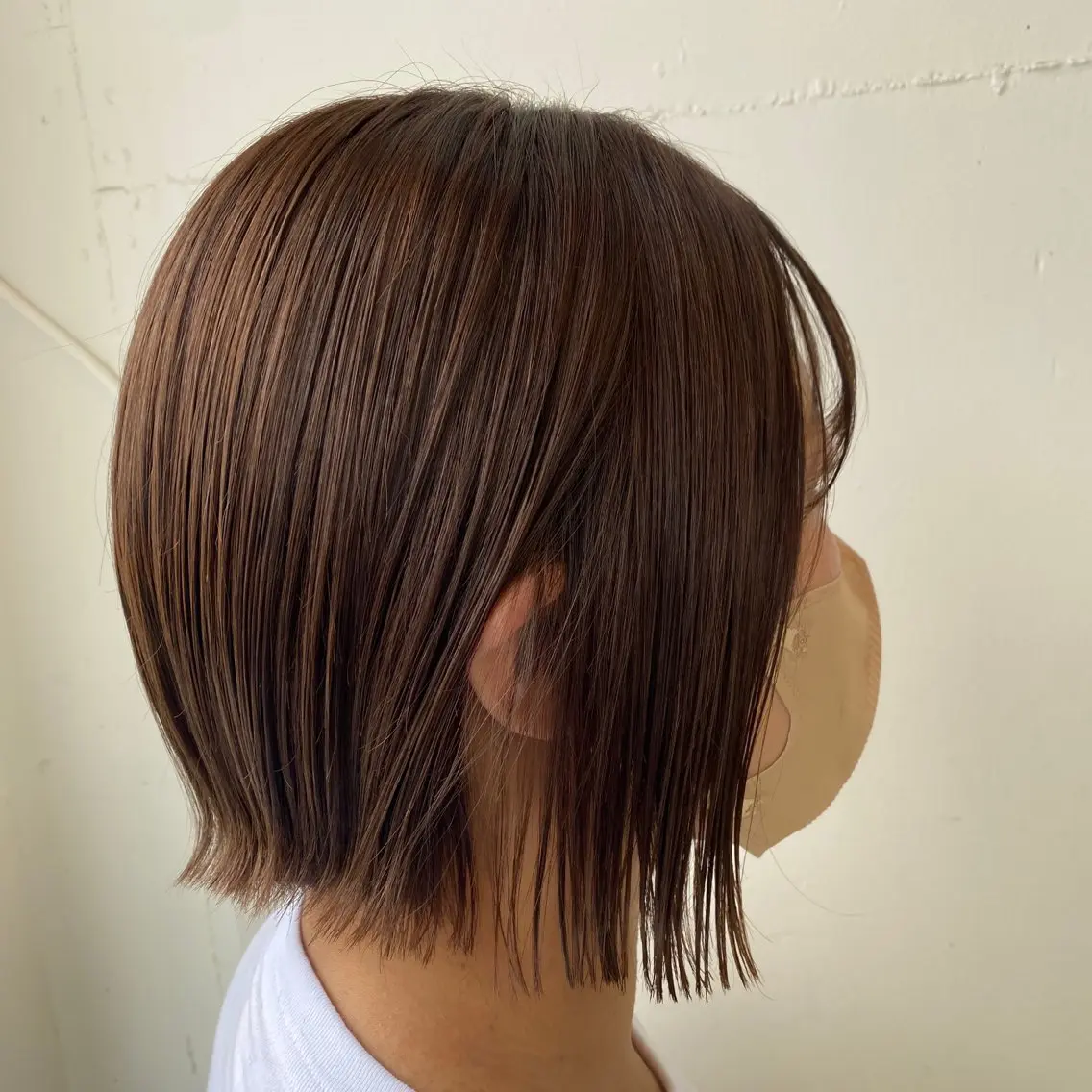 ショート ボブ 外ハネヘア 多田 まりやのヘアスタイル