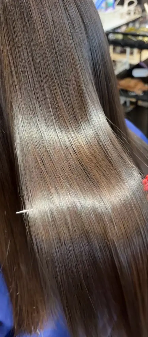 ロング パーマ 【aini天王寺】 𝐚𝐢𝐫𝐢✂︎のヘアスタイル