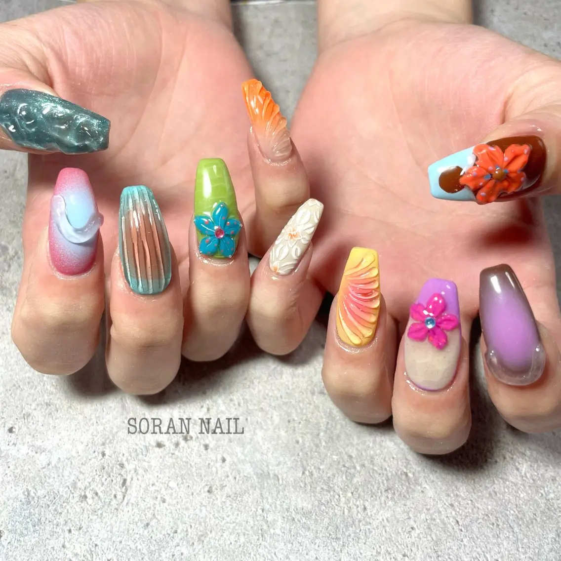 ネイル ハンドネイル soran nailのネイルデザイン
