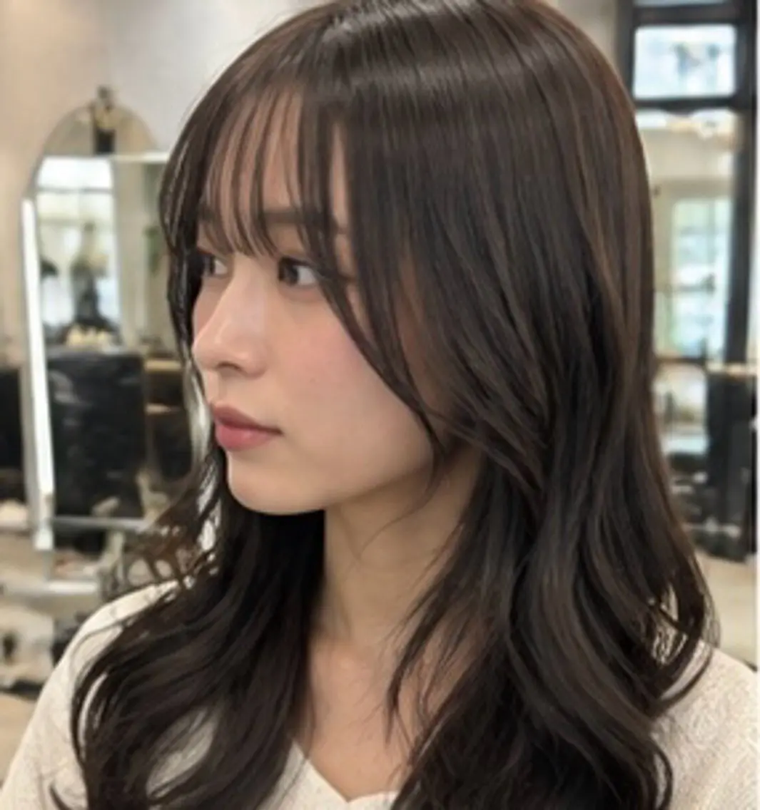 ロング 大竹 椿咲のヘアスタイル