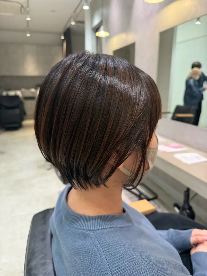 ショート 内田 涼風のヘアスタイル