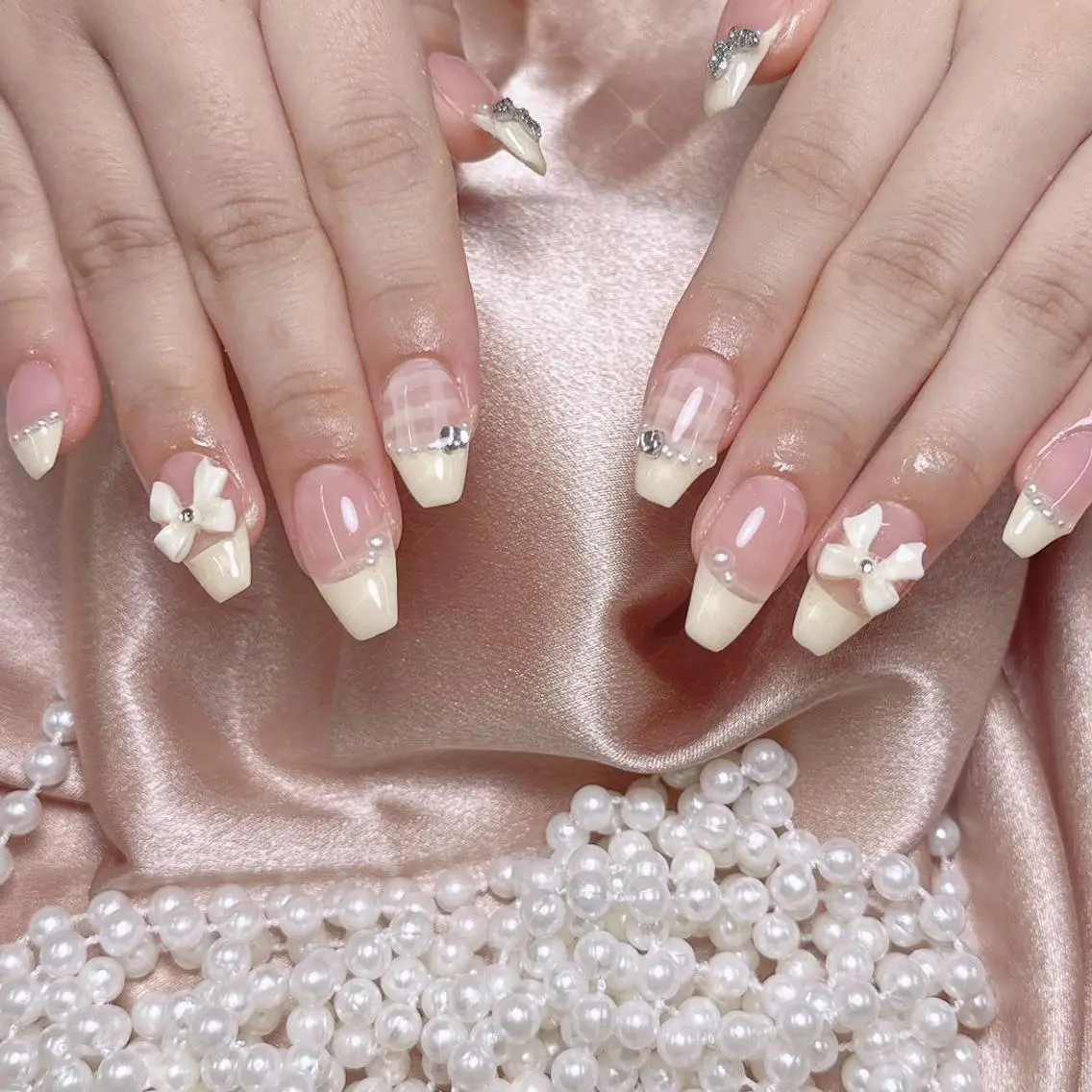 ネイル ハンドネイル 🎀七海 🎀のネイルデザイン