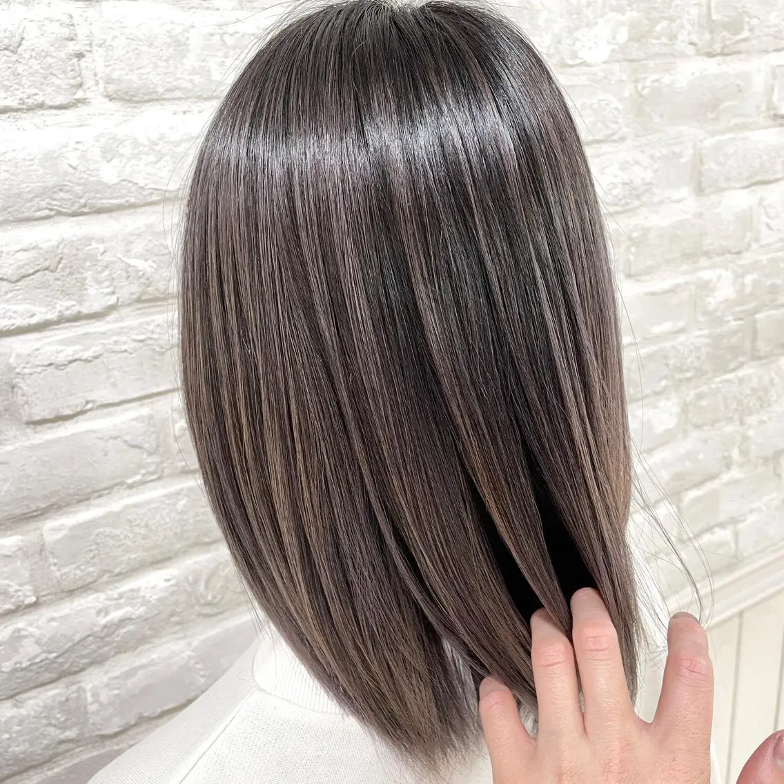 ミディアム 白井 秀太郎のヘアスタイル