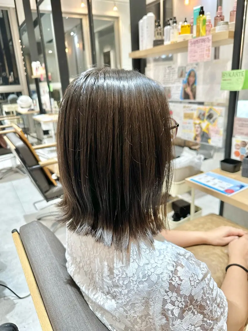 ミディアム 🫧のばた /クム川越🫧のヘアスタイル