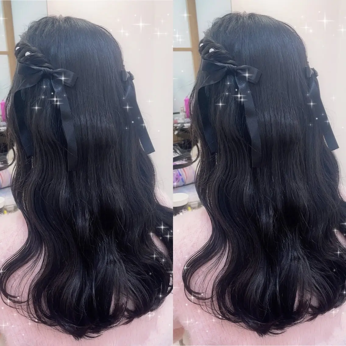 ロング ヘアアレンジ ヘアセット 新宿三丁目アイドル ヘアメイクたでぬまのヘアスタイル