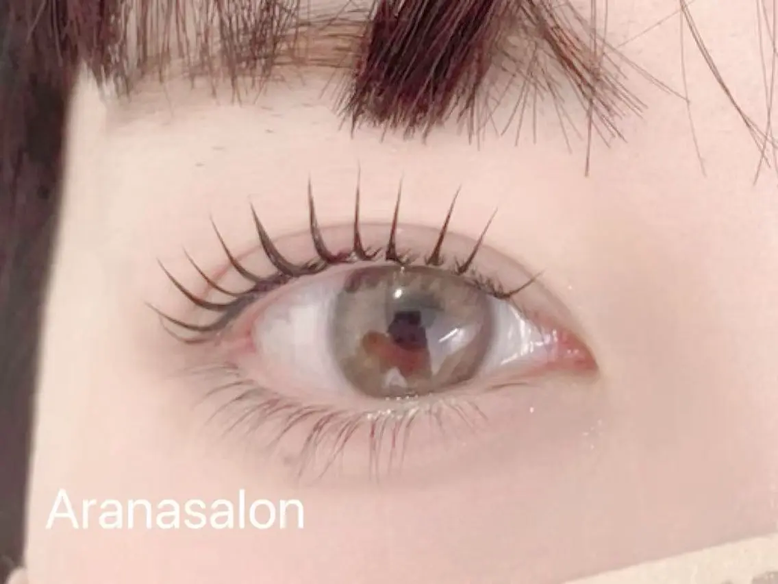パーマ マツパ Aranasalon のののマツエク・マツパデザイン