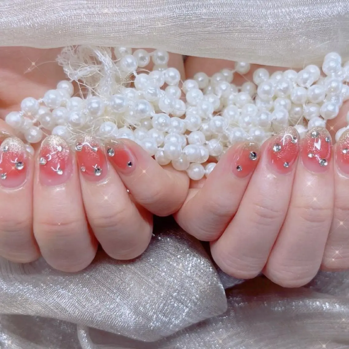 ネイル ハンドネイル 🎀七海 🎀のネイルデザイン