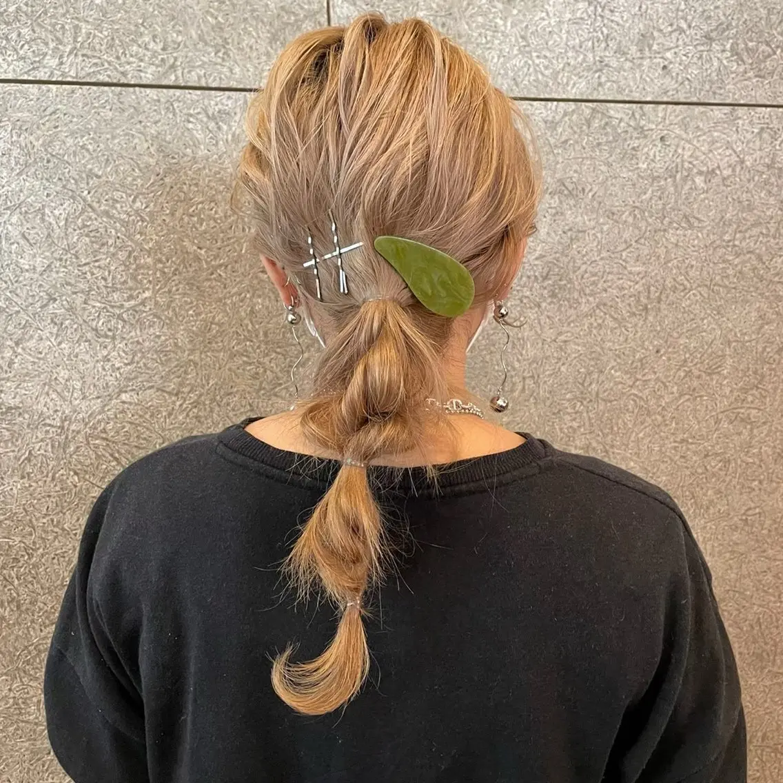 セミロング ヘアアレンジ 🦋NIA🦋 SALONECINQのヘアスタイル