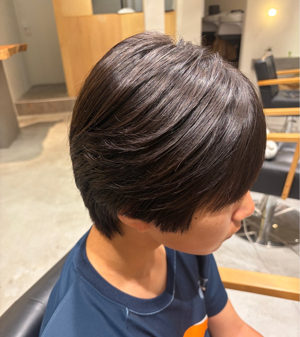 パーマ メンズ 縮毛矯正 縮毛矯正 柘植 琢馬のヘアスタイル