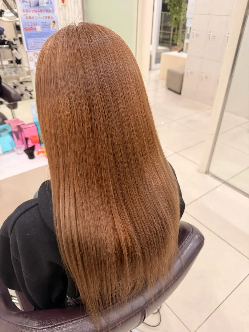 ロング カラー デキ ソウゴのヘアスタイル