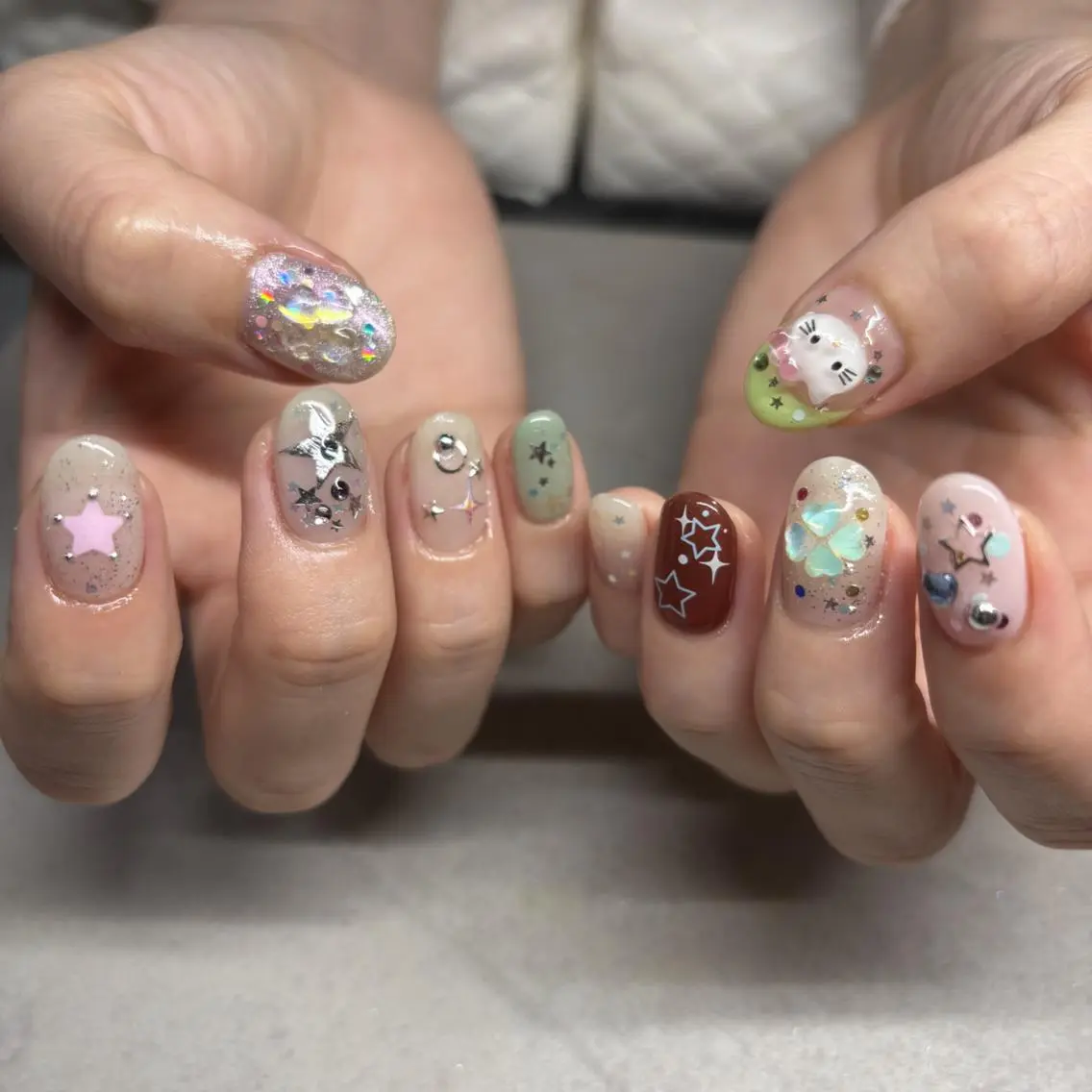 ネイル ハンドネイル フットネイル harajuku nailsのネイルデザイン