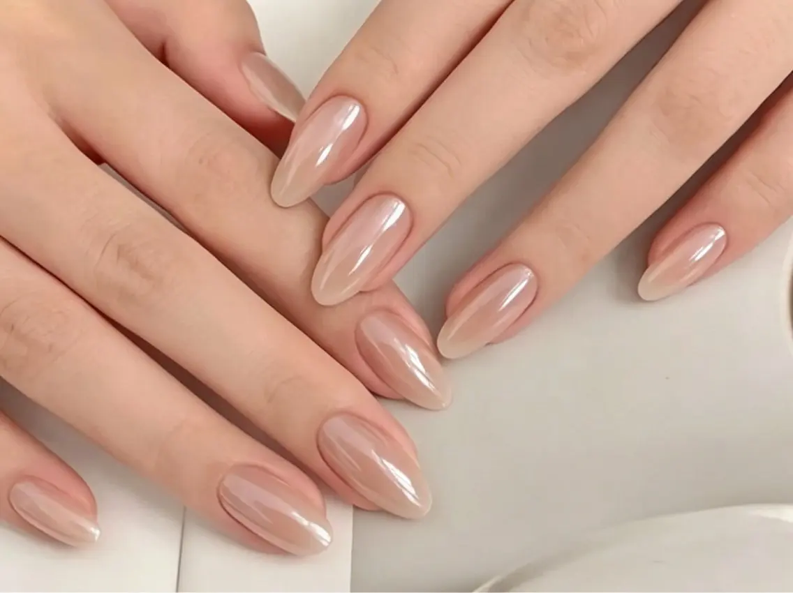 🫧ミラーネイル&オーロラネイ🫧の写真