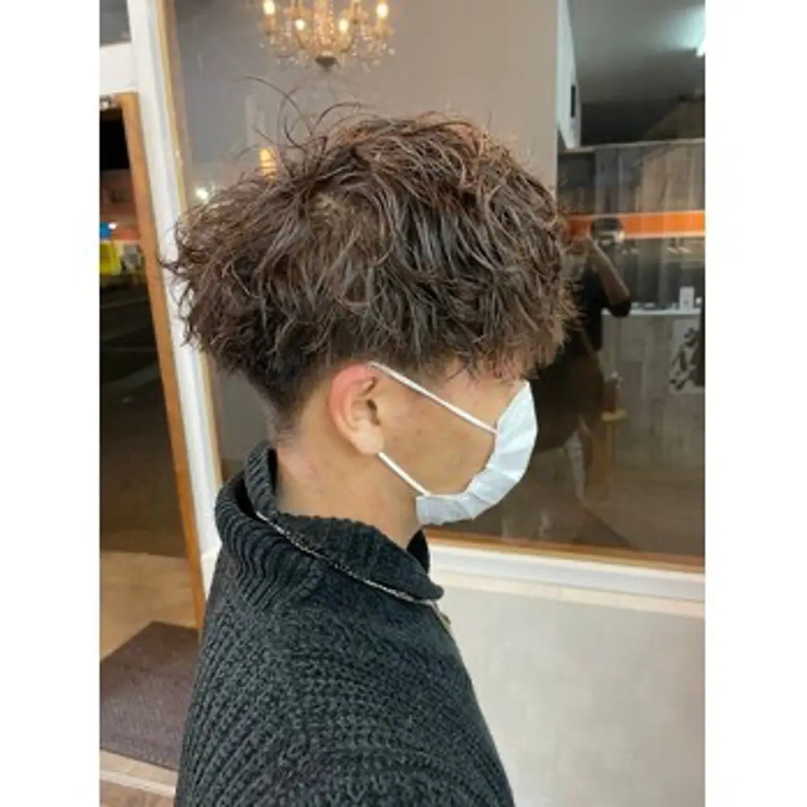 パーマ メンズ エヌプランツ 和泉府中のヘアスタイル