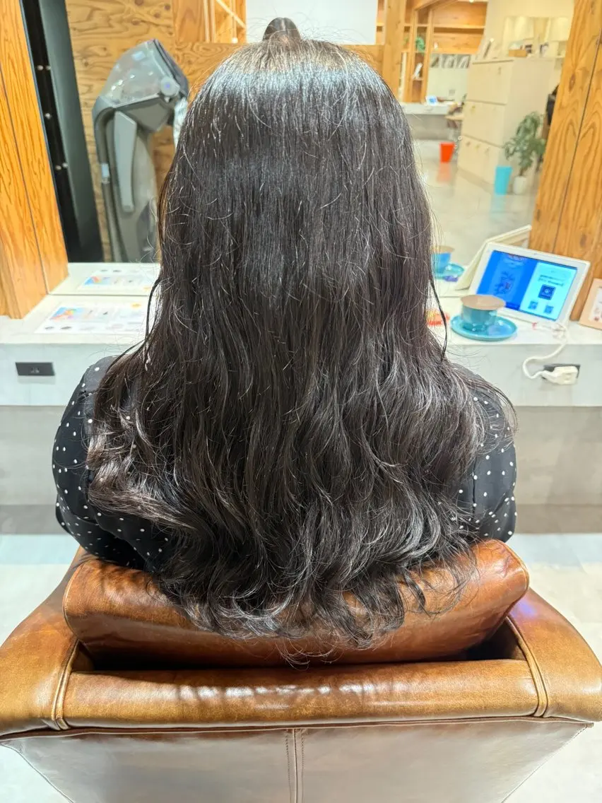 カット＋デジタルパーマの写真