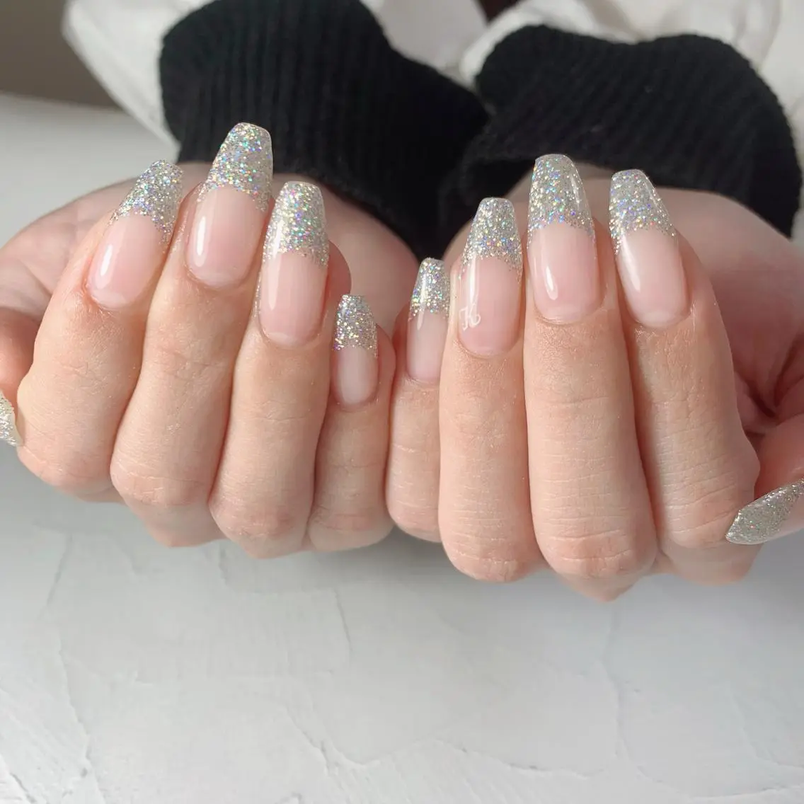 ネイル フレンチネイル グラデーション Mellow Nailのネイルデザイン