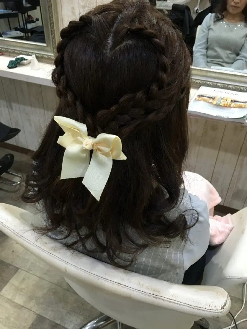 ロング ヘアセット Connect Rumiのヘアスタイル