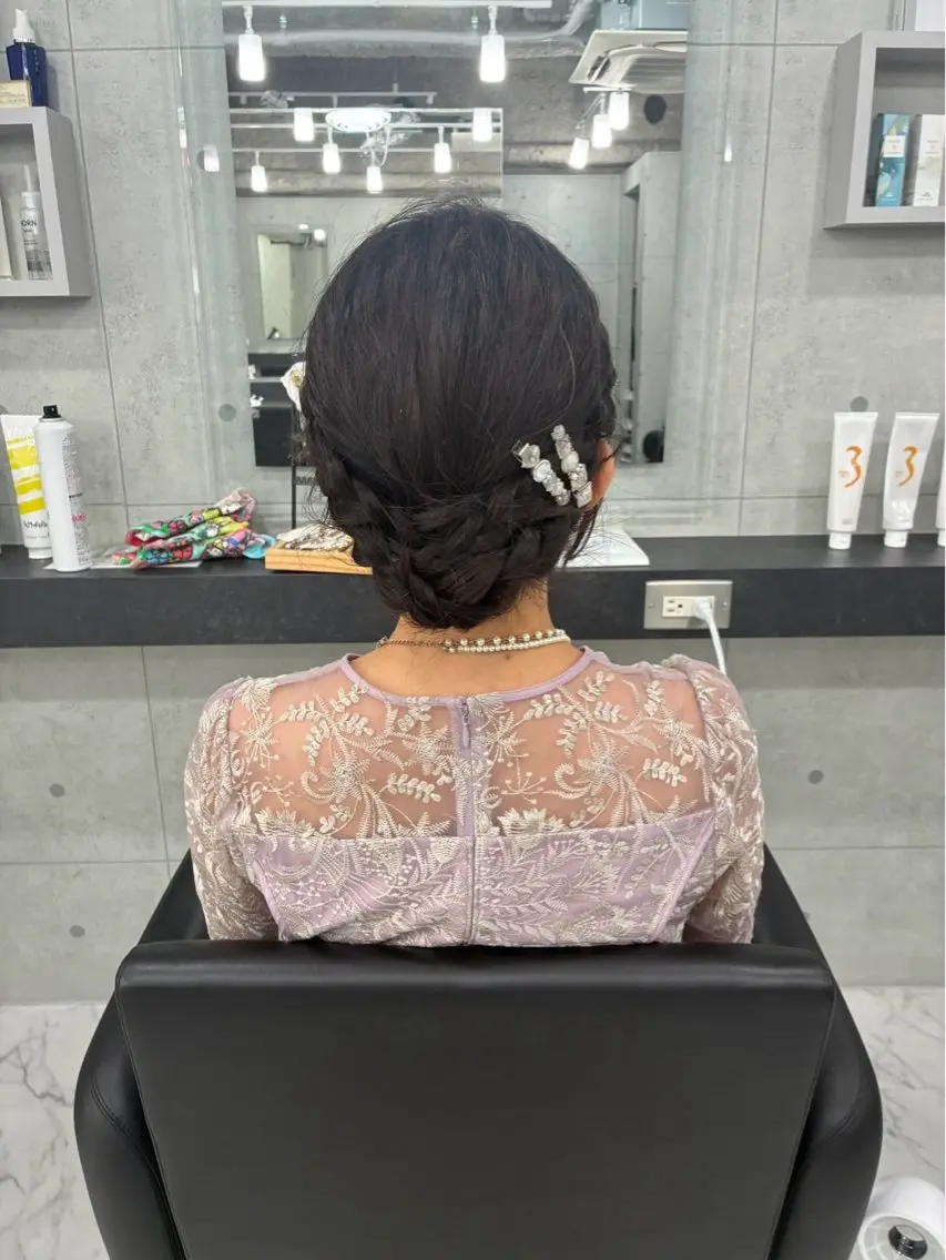 ヘアアレンジ ヘアセット Endearing 🌟銀座のヘアスタイル