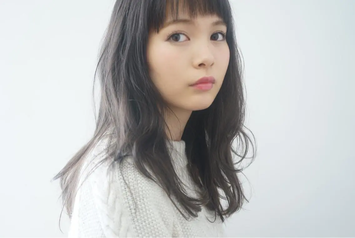 カット & ヘアカラー & 炭酸トリートメントの写真