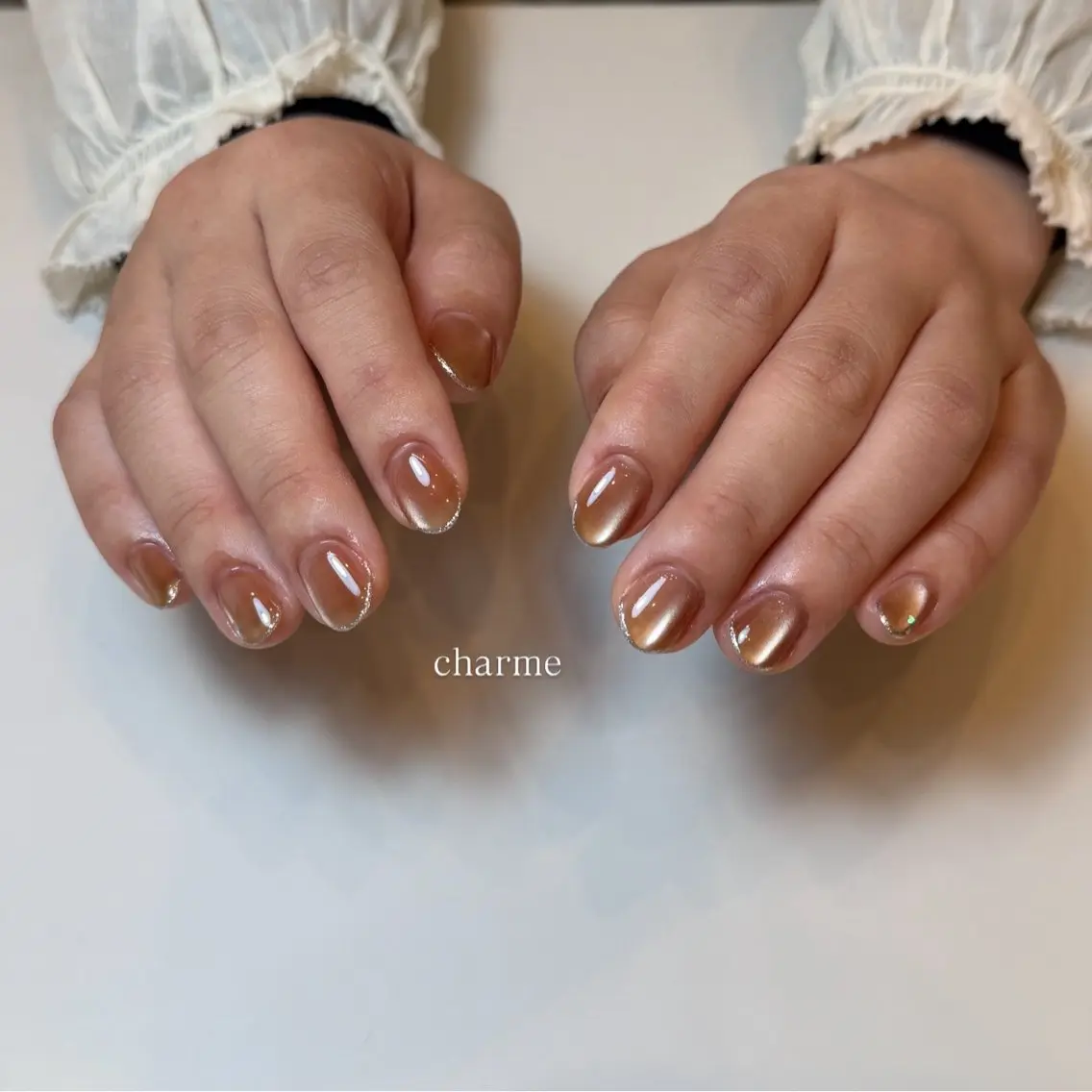 ネイル ハンドネイル フットネイル nailsalon charmeのネイルデザイン