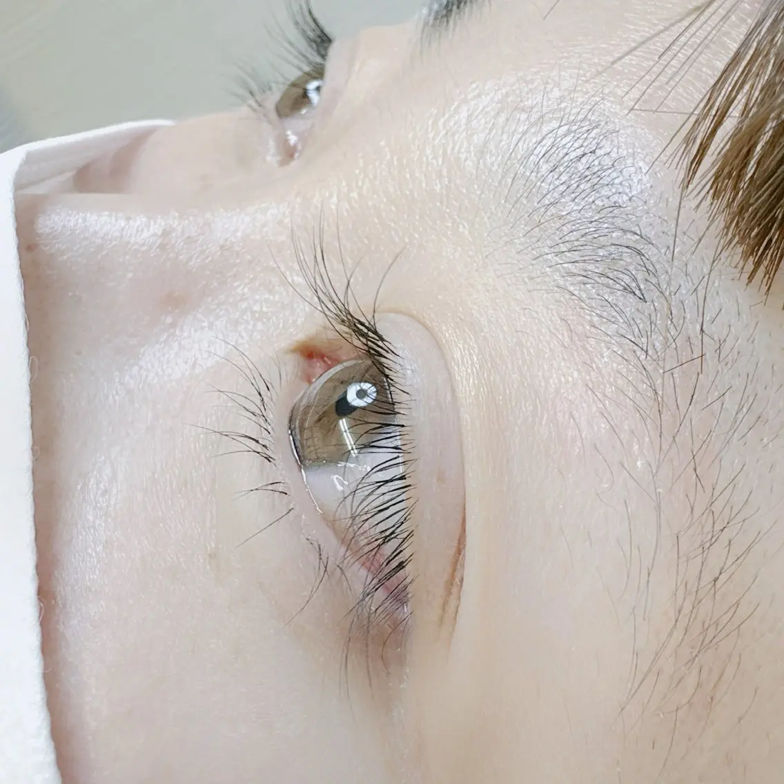自睫毛に見える❣️超極細🌸下まつげの写真