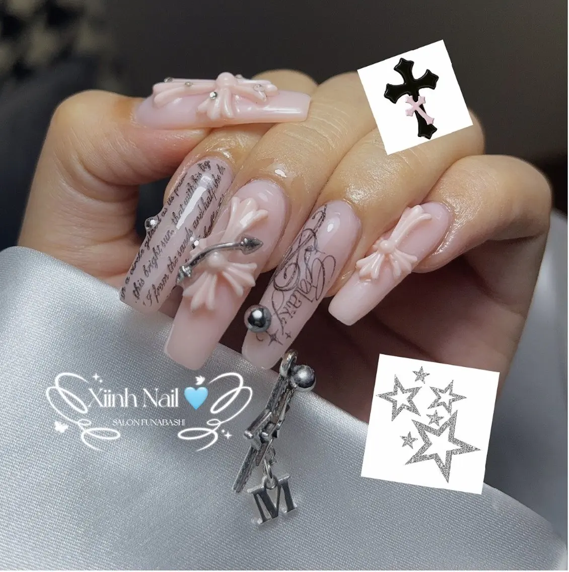 ネイル チークネイル 桜ネイル 長さ出し フットネイル ジェルネイル ハンドネイル XIINHNAIL 船橋店　馬詰ちゃんのネイルデザイン