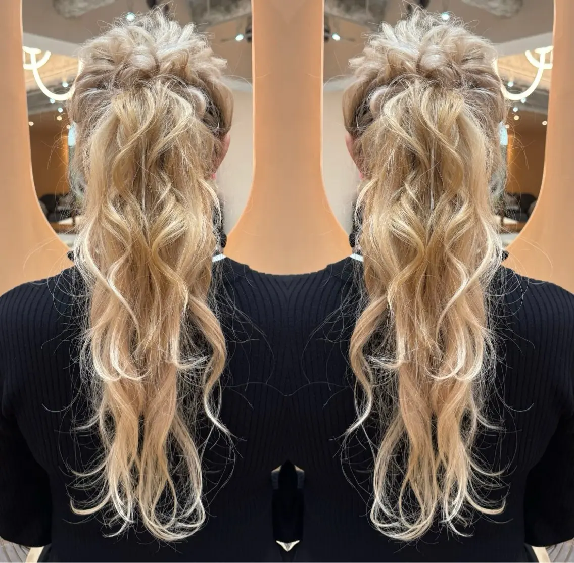 パーティーヘアセット🎀モデル募集の写真