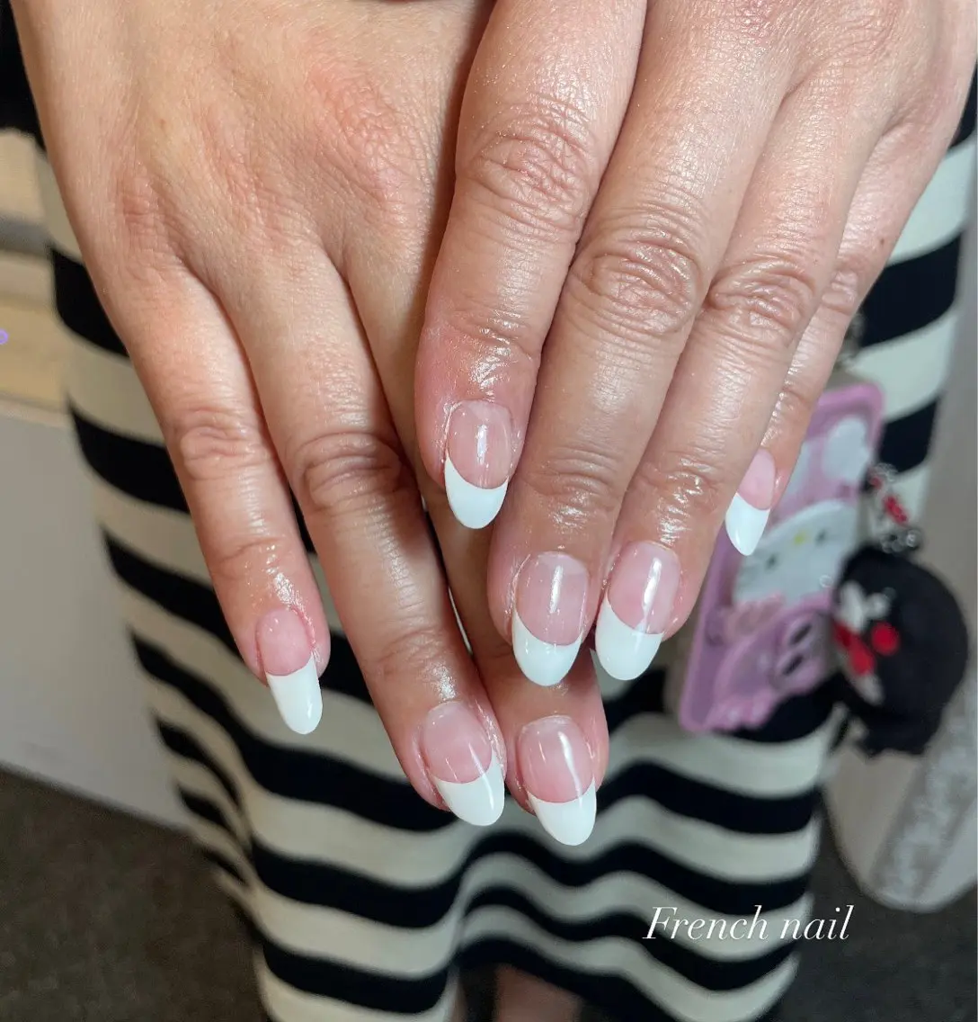 ネイル フレンチネイル MASHU /サヤnail♡のネイルデザイン