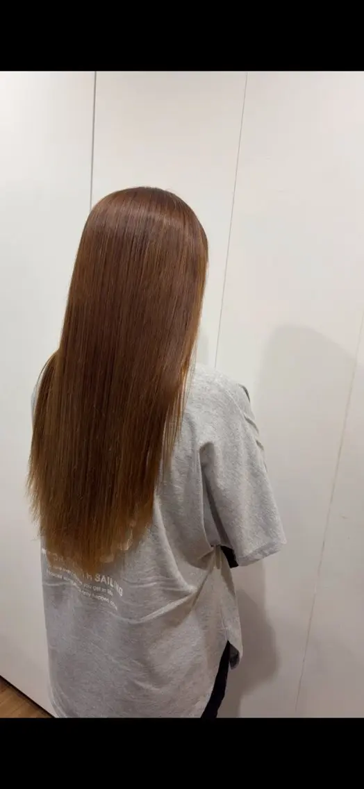 ロング 縮毛矯正 大槻 滉峻のヘアスタイル