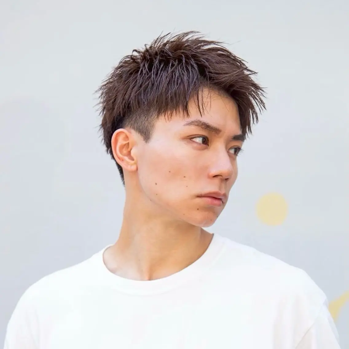 メンズ メンズ韓国風 メンズショート 🤍トレンドレイヤー 🤍Hitohaのヘアスタイル