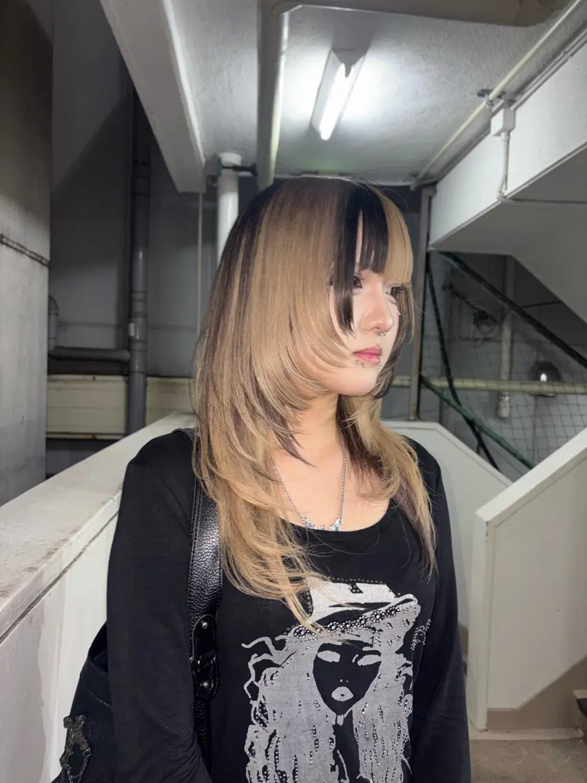 ミディアム カラー ⚜️ダブルカラー/ ナダショウタロウ⚜️のヘアスタイル