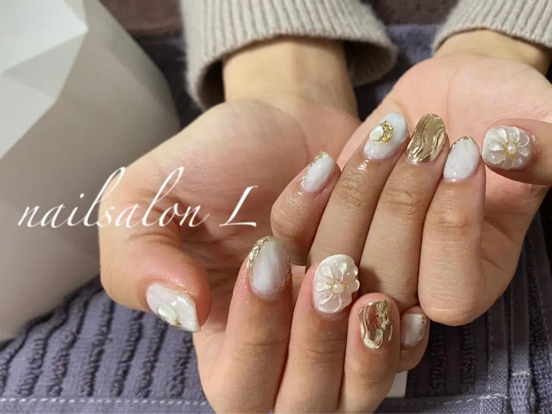 ネイル 持ち込み NAILSALON Ｌのネイルデザイン