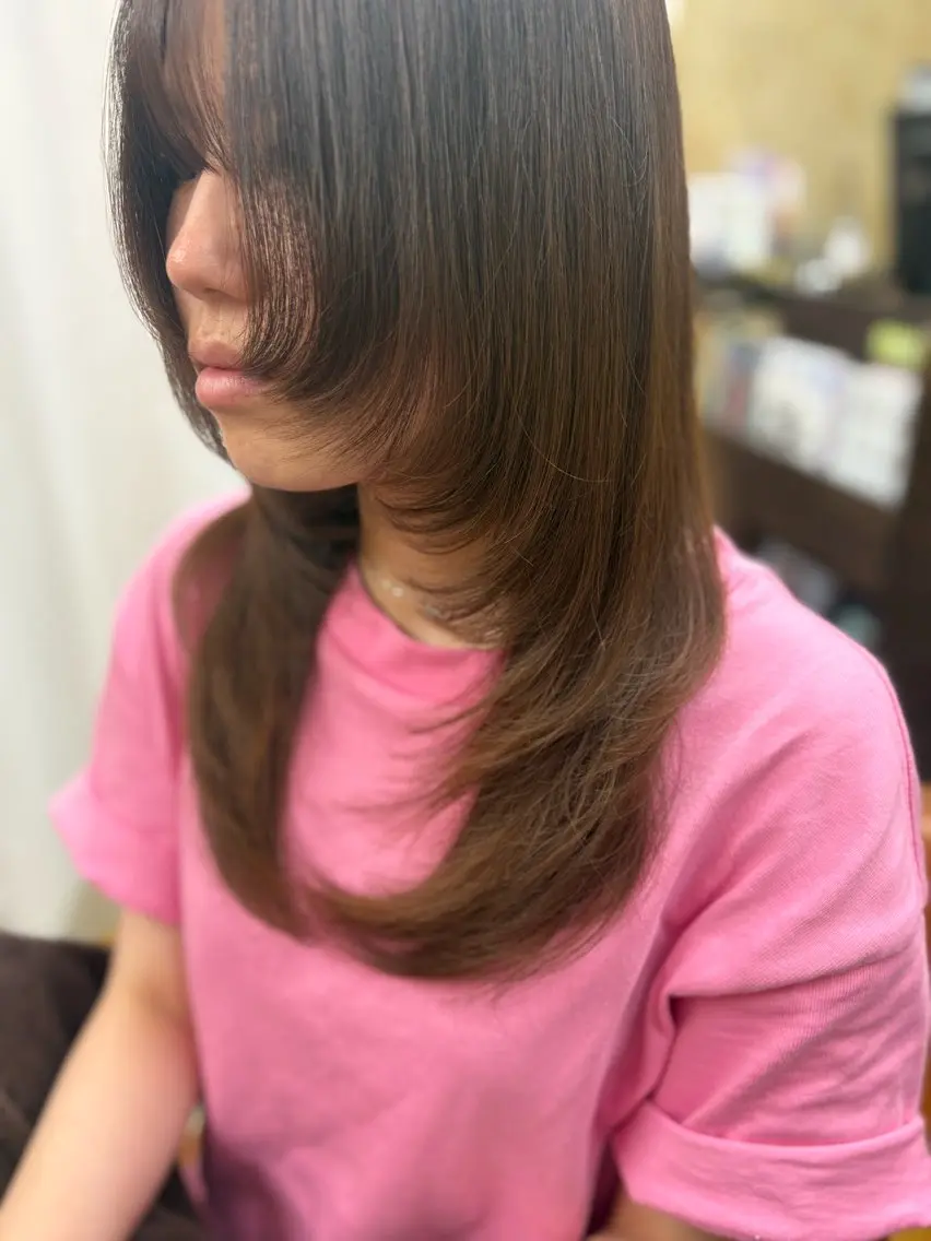 セミロング トリートメント Retsu /UniQのヘアスタイル