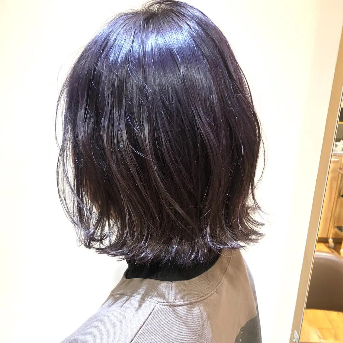 ショート パープルカラー ヘアカラー トリートメント 【髪質改善】 川津翔太のヘアスタイル